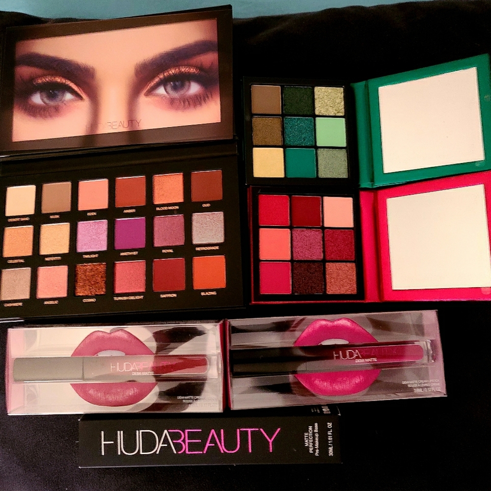Entire Huda Beauty bag valued at $210